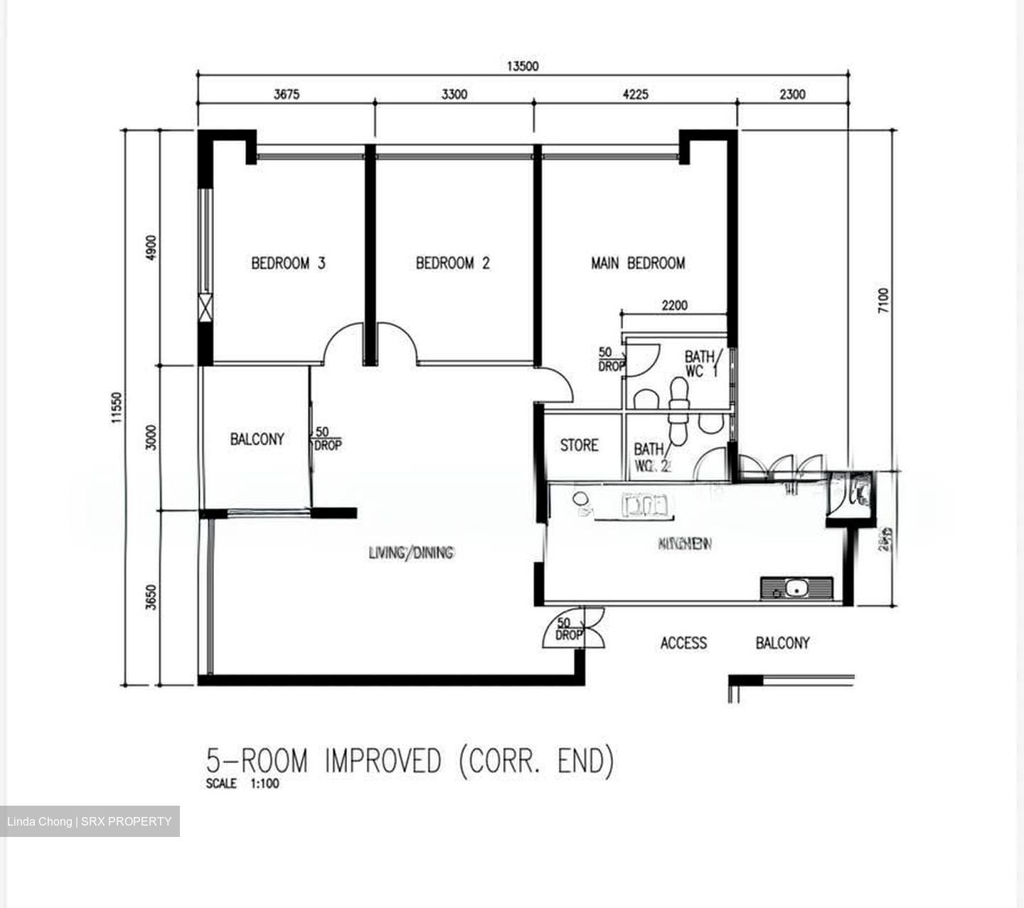 Blk 785 Khatib Vale (Yishun), HDB 5 Rooms #561088591